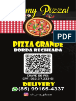 Oh - My - Pizza: Chave Do Pix: CPF: 062.217.233-61