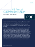 Cisco 2018 Annual Cybersecurity Report Cloud Security