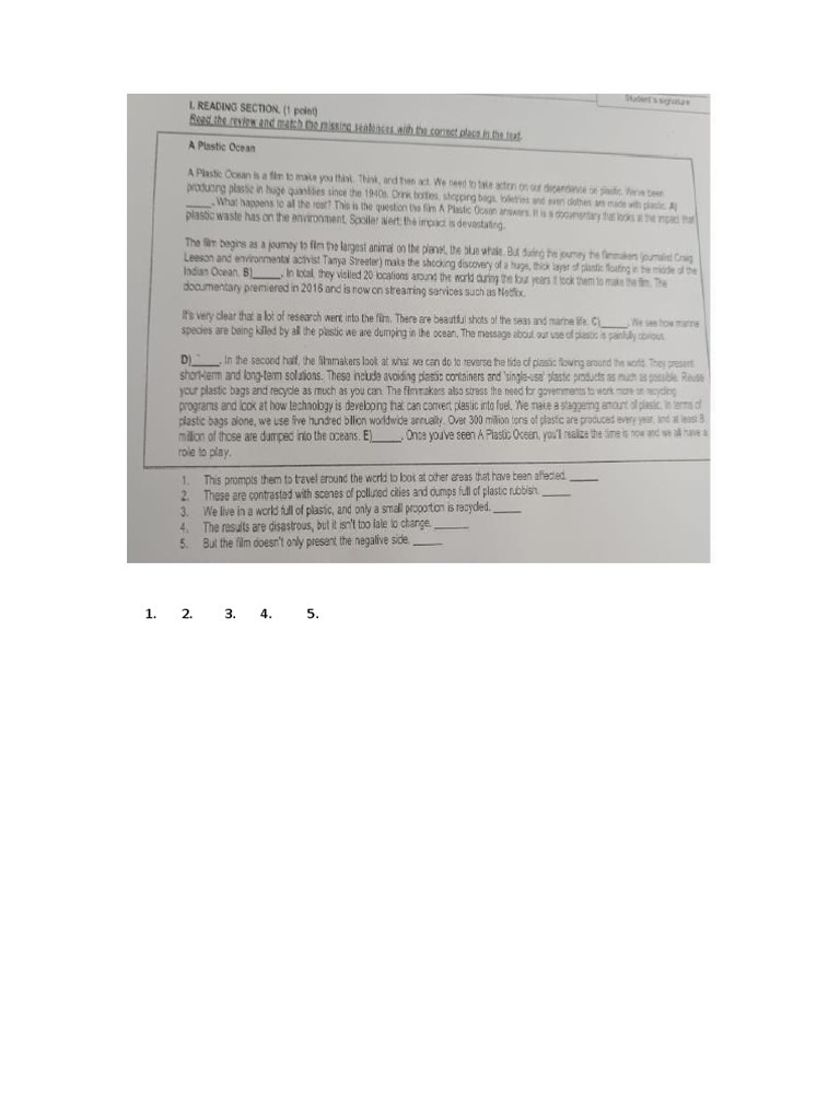 Examen de 2do Parcial Modulo de Ingles 7 | PDF