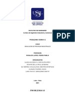 Problemas 12: Facultad de Ingeniería Carrera de Ingeniería Industrial y Comercial