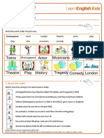 Short Stories Shakespeare William Shakespeare Worksheet