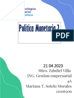 Politica Monetaria 2