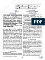 Computer Aided Leukemia Detection Using Image Processing Techniques