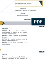 Derecho Procesal Penal I: Unidad 3