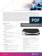 Ribbon SBC 5400 Data Sheet