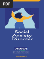 Social Anxiety Disorders