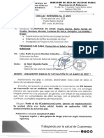 CIRCULAR ENFERMERÍA No. 31-2023 - 0001 Lineamiento SVA