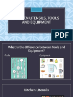 Kitchen Utensils, Tools and Equipment 1