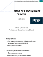 Aula 14 - Fundamentos de Produção de Cerveja Maturação