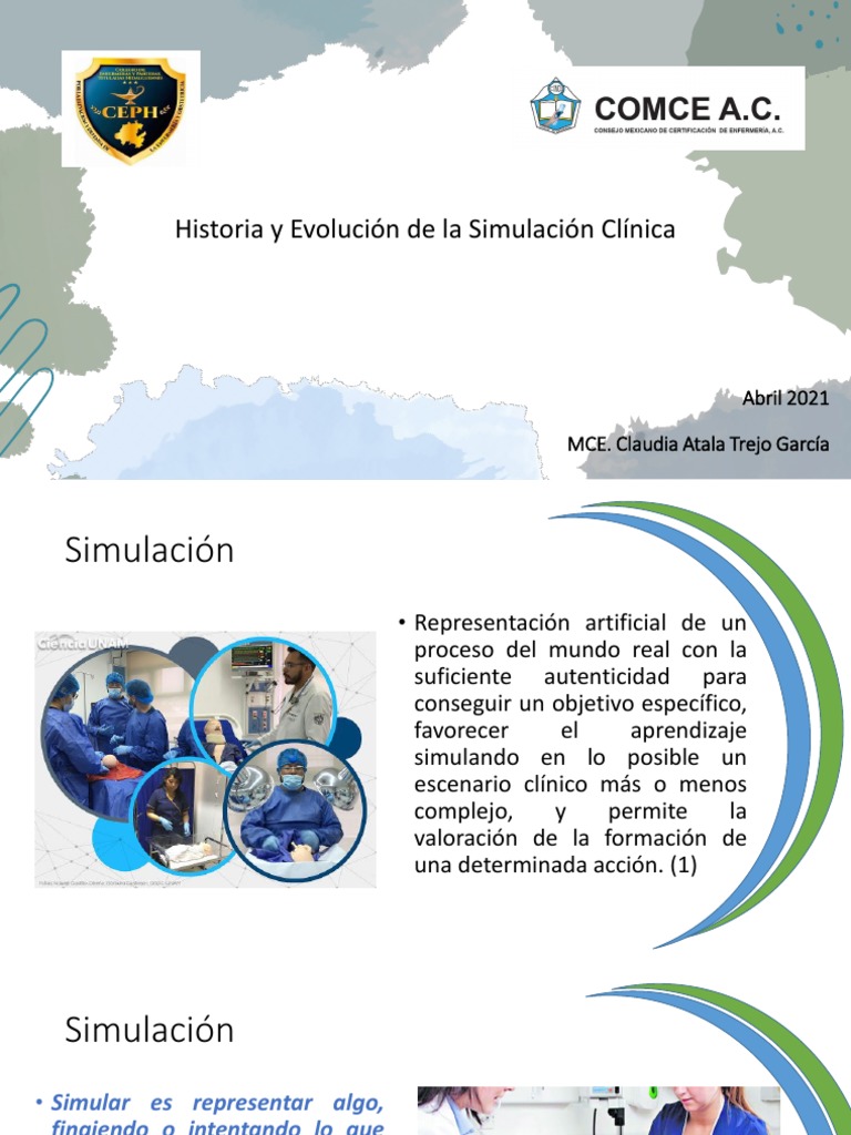 Historia y Evolución de La Simulación Clínica | PDF | Simulación ...