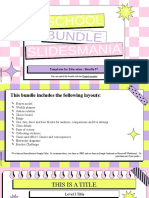 Templates For Education - Bundle 07: You Can Match This Bundle With The Fandral Template!