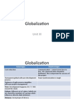 Globalization: Unit III