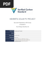 Henrietta Solar PV Project: Document Prepared by AERA Group On Behalf of Akuo Energy (Mauritius) LTD