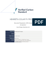 Henrietta Solar PV Project: Document Prepared by AERA Group On Behalf of Akuo Energy (Mauritius) LTD