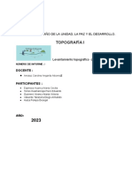 Levantamiento Topográfico Con Cinta Métrica.