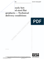 Continuously Hot-Dip Coated Steel Flat Products - Technical Delivery Conditions