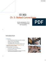 CE302 - Connections - Bolts-1