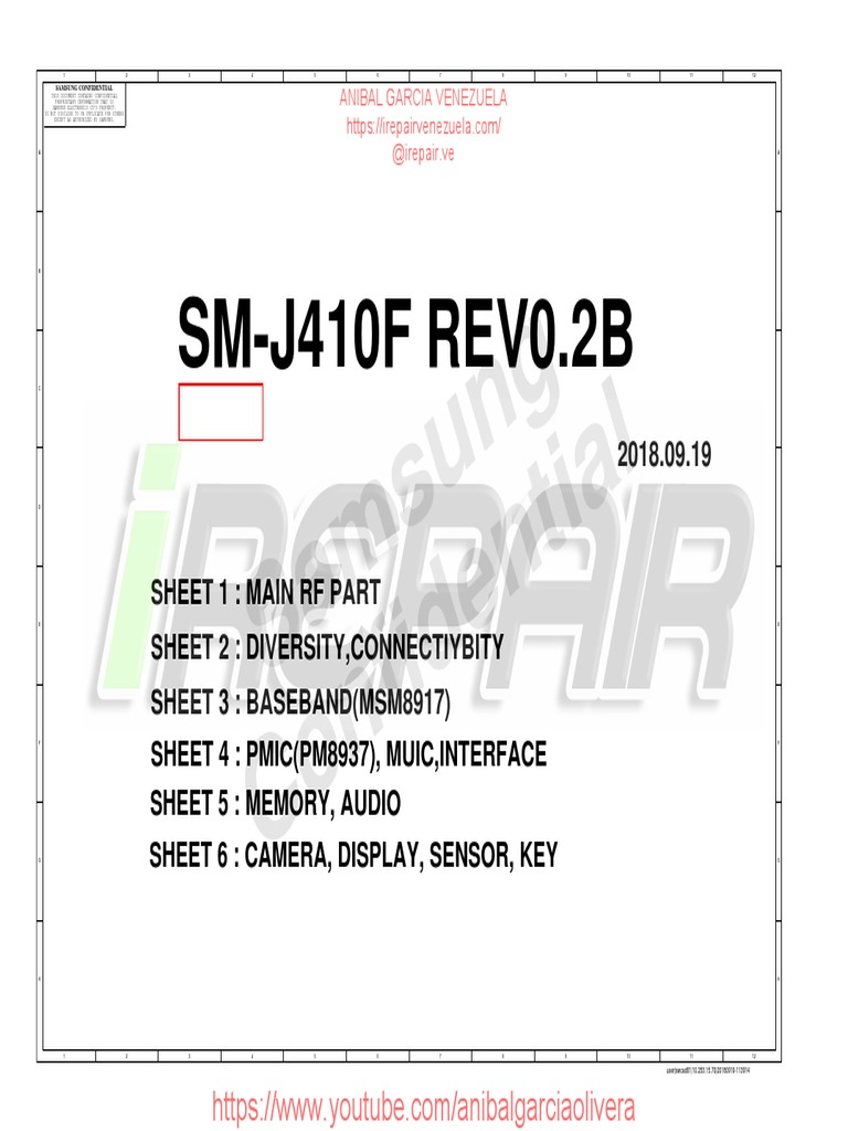 SM-J410F REV0.2B: Samsung Confidential Samsung Confidential | PDF ...