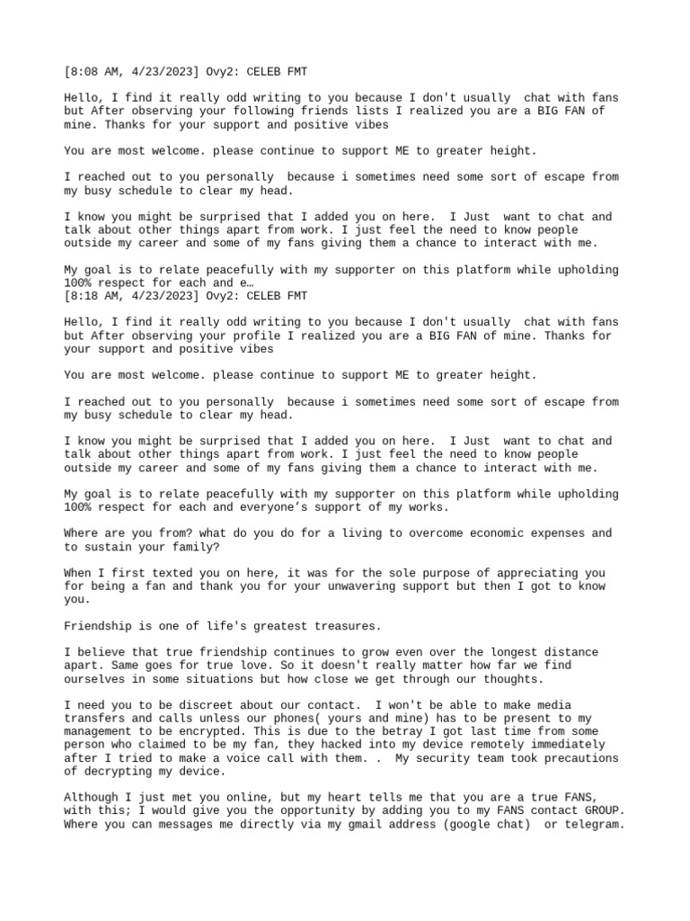 Celeb FMT PDF Cyberspace Communication