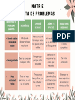 Matriz - Lista de Problemas