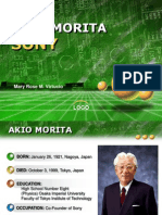 AKIO MORITA and SONY