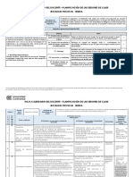 Hoja Calendario Del Docente - Planificación de Las Sesiones de Clase