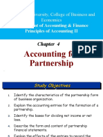 Dire Dawa University, College of Business and Economics: Department of Accounting & Finance Principles of Accounting II