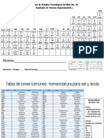 Alumno: - : Centro de Estudios Tecnológicos Del Mar No. 29 Academia de Ciencias Experimentales