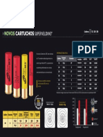 Folheto Cartuchos Super Velox M3