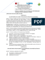 Atualizado Estatuto Do Centro Acadêmico de Economia Da Universidade Federal Do Rio Grande Do Norte