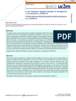 Resumen: Revista Española de Comunicación en Salud 2020, Suplemento 1, S304-318