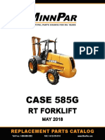 CASE 585G: RT Forklift