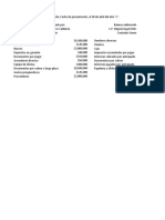 Problema 4 Balance en Forma de Cuenta Contabilidad y Costos