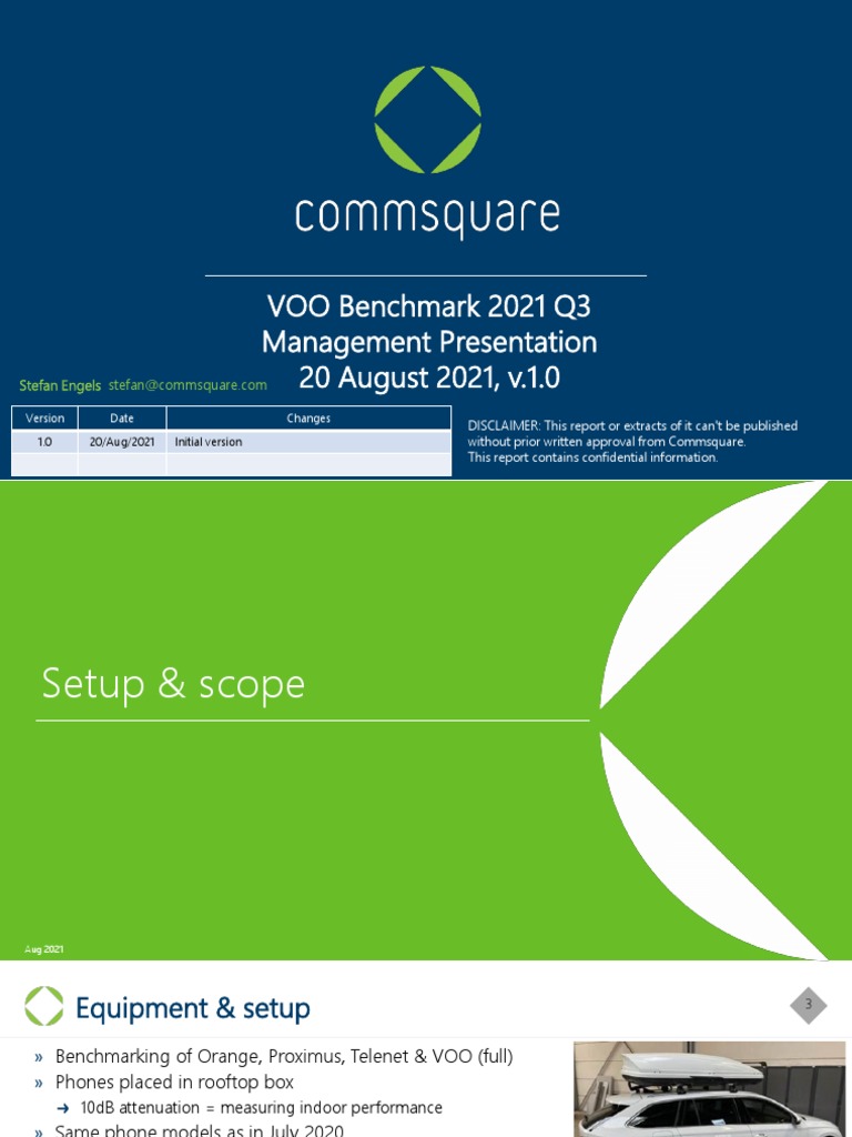 VOO 2021 Q3 Network Performance Report | PDF | 4 G | Telecommunications ...