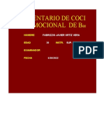 Inventario de Cociente Emocional de B O: Nombre Edad Instr. Examinador Fecha