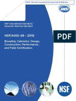 NSF ANSI 49 - 2018