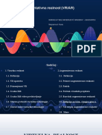 Viruelna Stvarnost I Augmenotvana Stvarnost