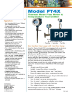 DryerFT Fox Thermal Spec Bulletin FT4X Datasheet