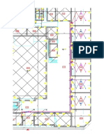 Floor plan layout with room dimensions