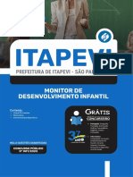 Apostila Prefeitura de Itapevi - SP em PDF 2023 - Monitor de Desenvolvimento Infantil.