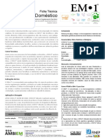 Ficha Tecnica EM-1 Domestico