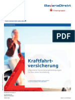 Kraftfahrt Versicherung: Vertragsunterlagen