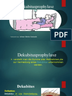 Dekubitusprophylaxe:: Arlene Sabela Gariando