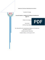 S T P M: Encuadre Histórico y Teológico de La Reforma Protestante Del Siglo XVI