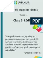 Taller prácticas lúdicas introducción dimensión humana