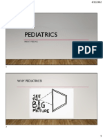 Why Pediatrics?