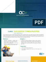 Curso de s10 Presupuestos