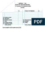 Estado financiero empresa 2022