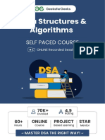 Data Structures & Algorithms: Self Paced Course