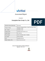 Assessment Report: Guangzhou Sino Group Co., LTD